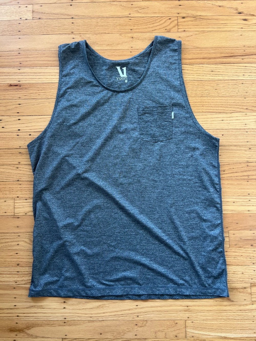 Vuori Muscle Tank Top Men’s Heather Gray Size XXL